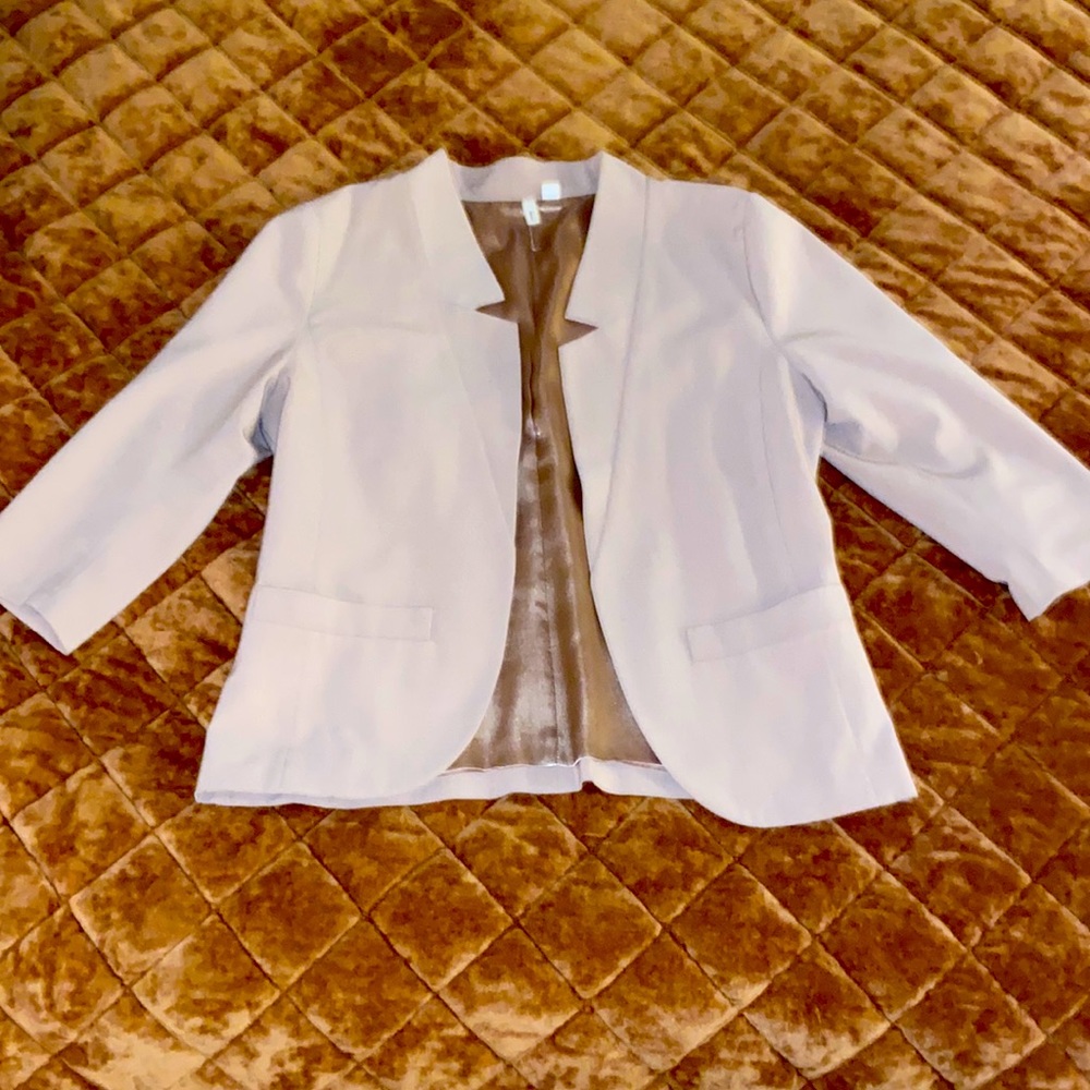 Frenchi 3/4 sleeve blazer